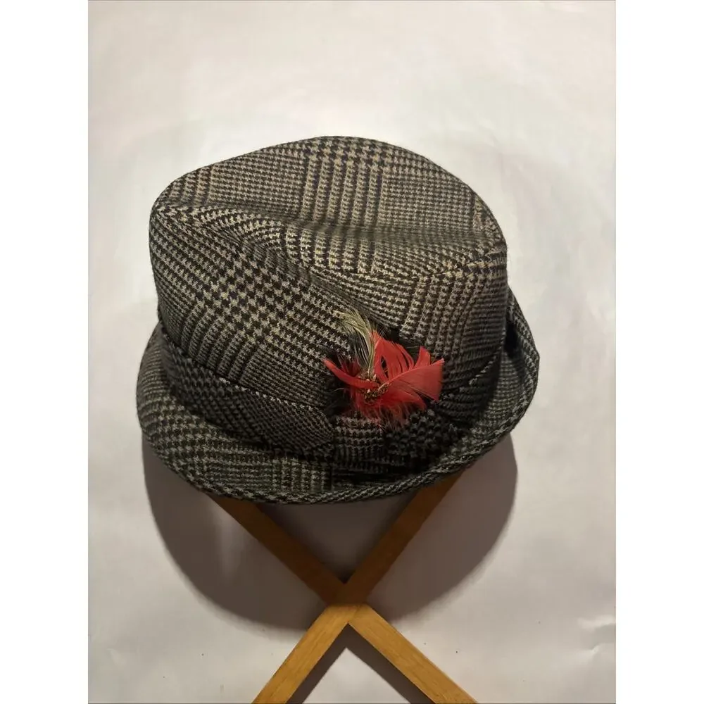 Vintage Churchill Genuine Cashmere Fedora By Neiman Marcus